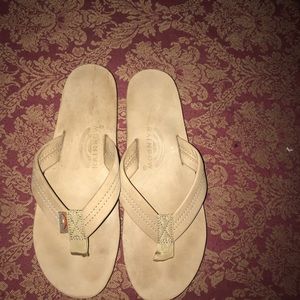 Rainbow Comfy Flip Flops